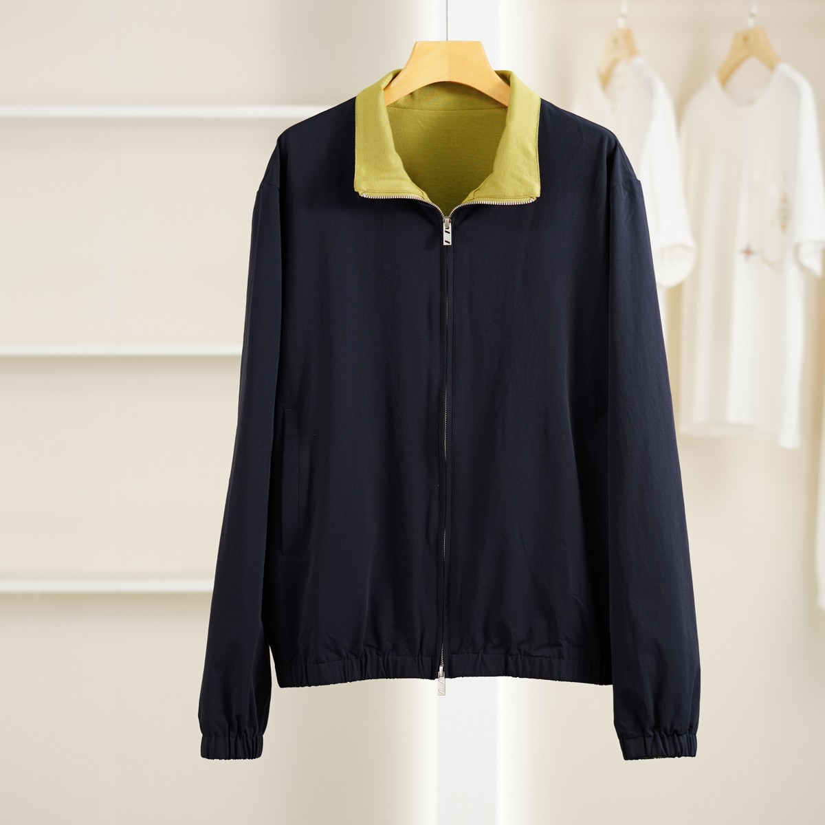 麦迪尚品【崔】50512176 简约时尚宽松休闲外套春季品牌专柜撤柜