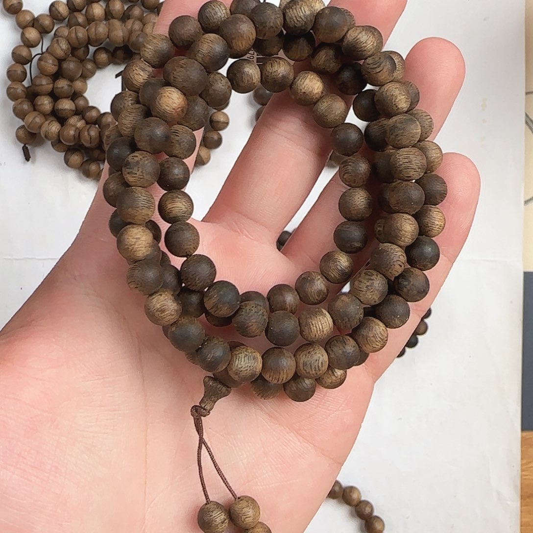 手串沉香0.7奇楠沉香手串超高油脂
