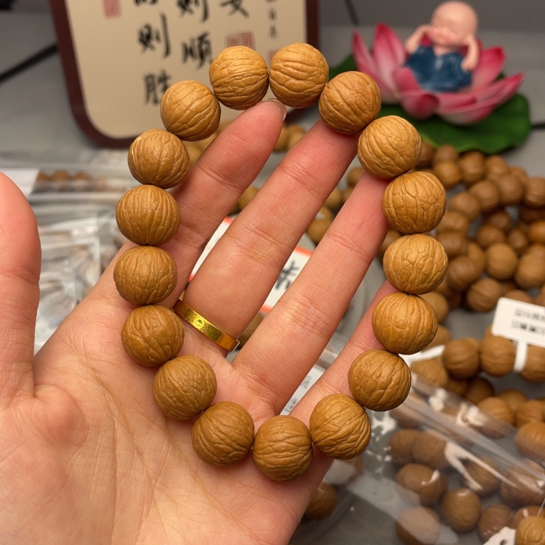 可****手串猴头核桃14凤羽