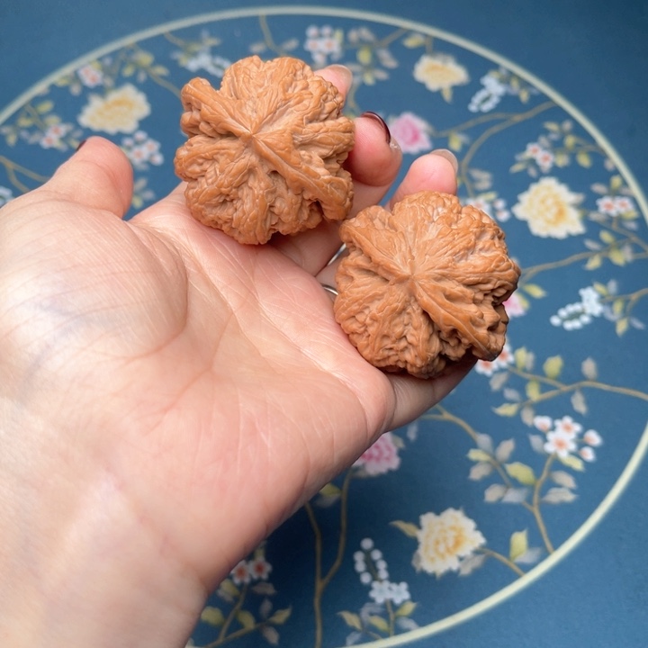 文玩核桃把件47大粗筋