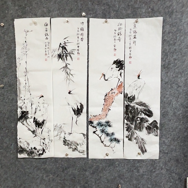 国画闲堂春民国画