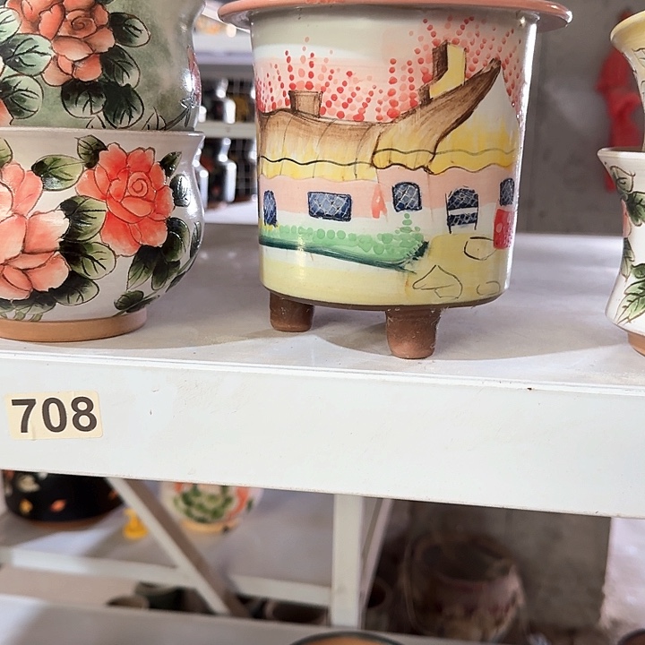 紫砂花盆默认瑕疵价