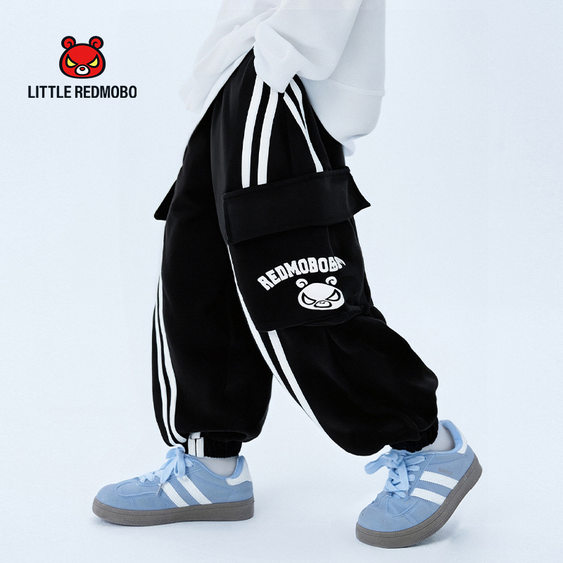 【魔霸眼睛】儿童运动束脚儿童2025新款秋季童装百搭长裤 CK-MB834