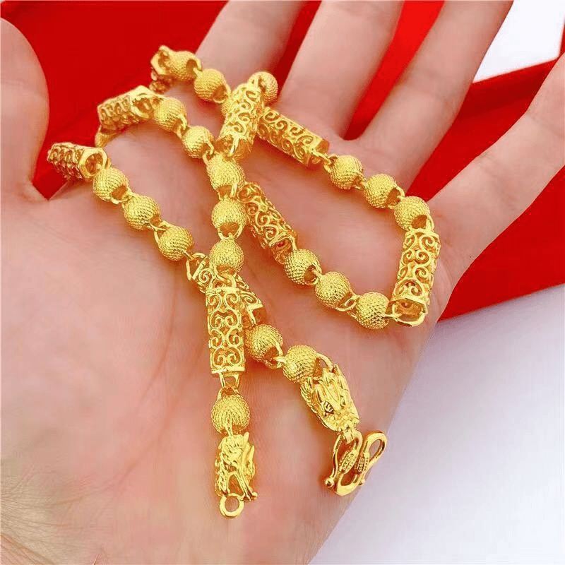 合金项链 2025新款【帝王祥云项链】男款时尚霸气精美气质轻奢款