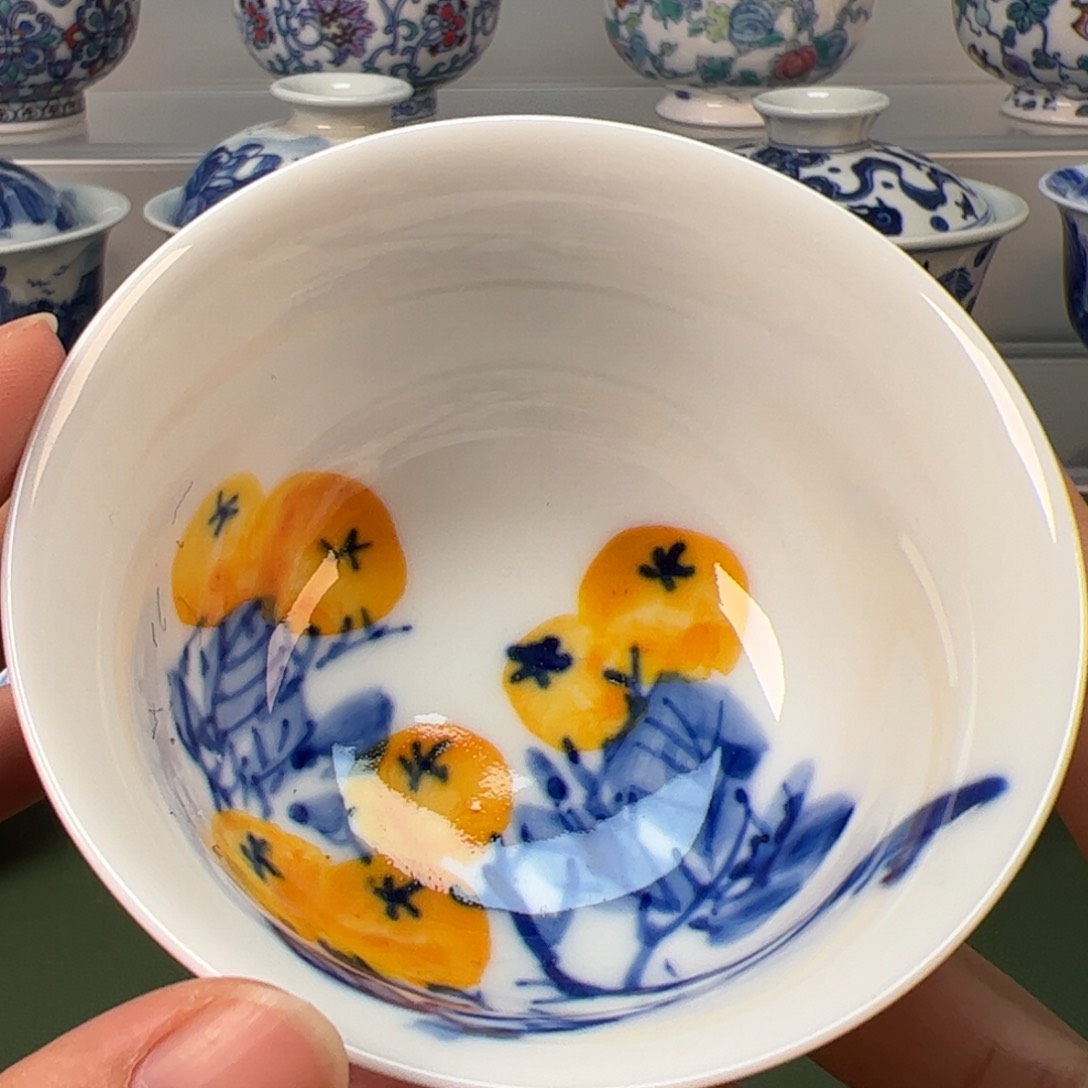 景德镇纯手绘茶具3