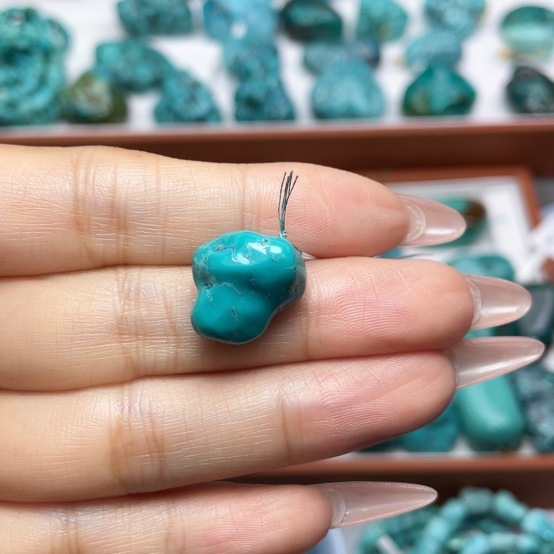 绿松石未镶嵌手镯