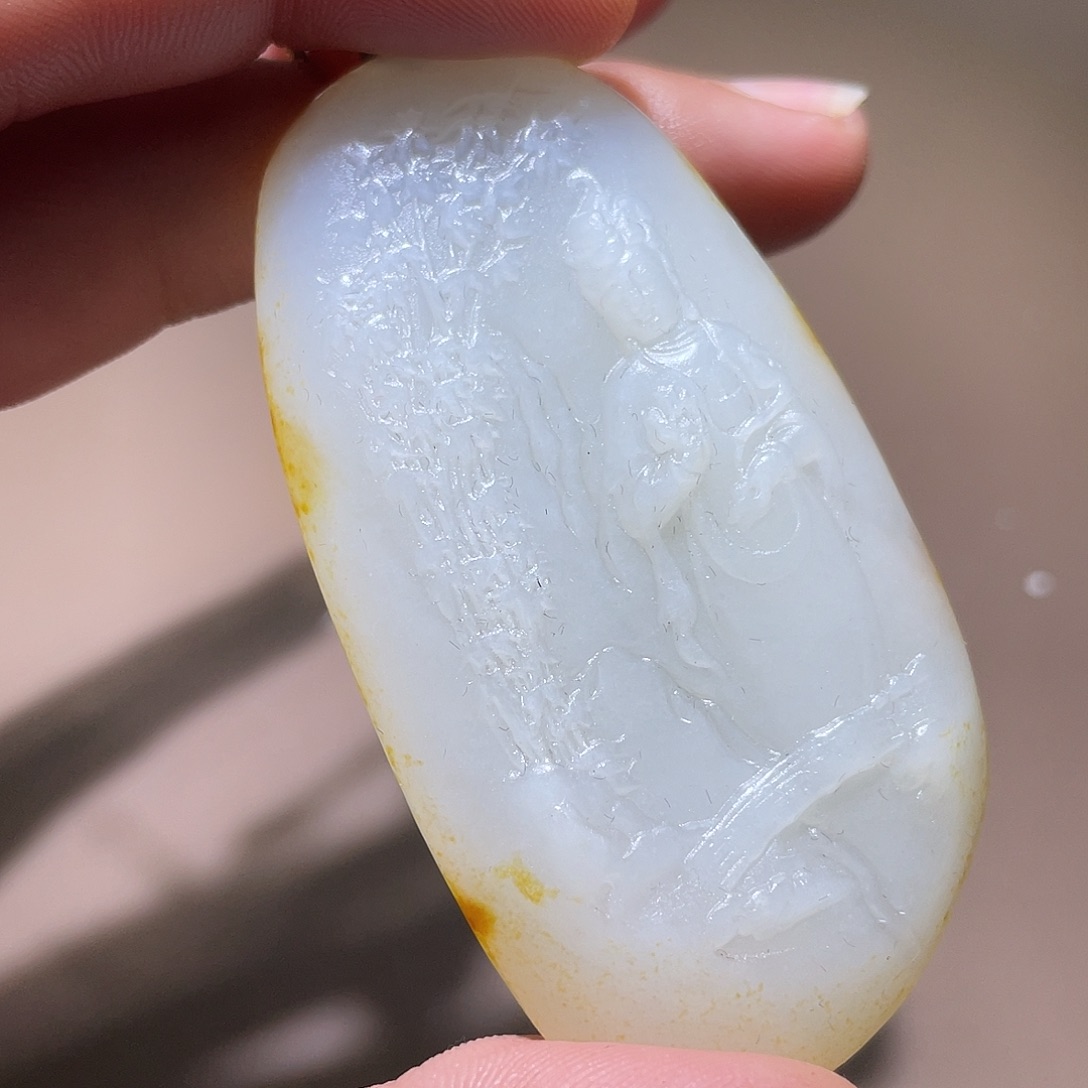 和田玉颈饰未镶嵌Z6