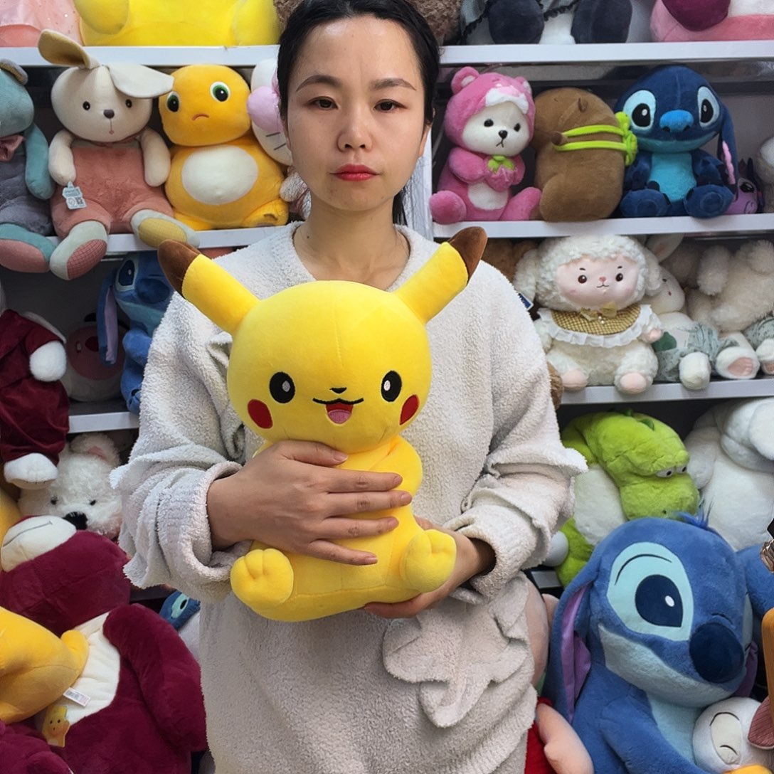 毛绒40公分皮卡丘