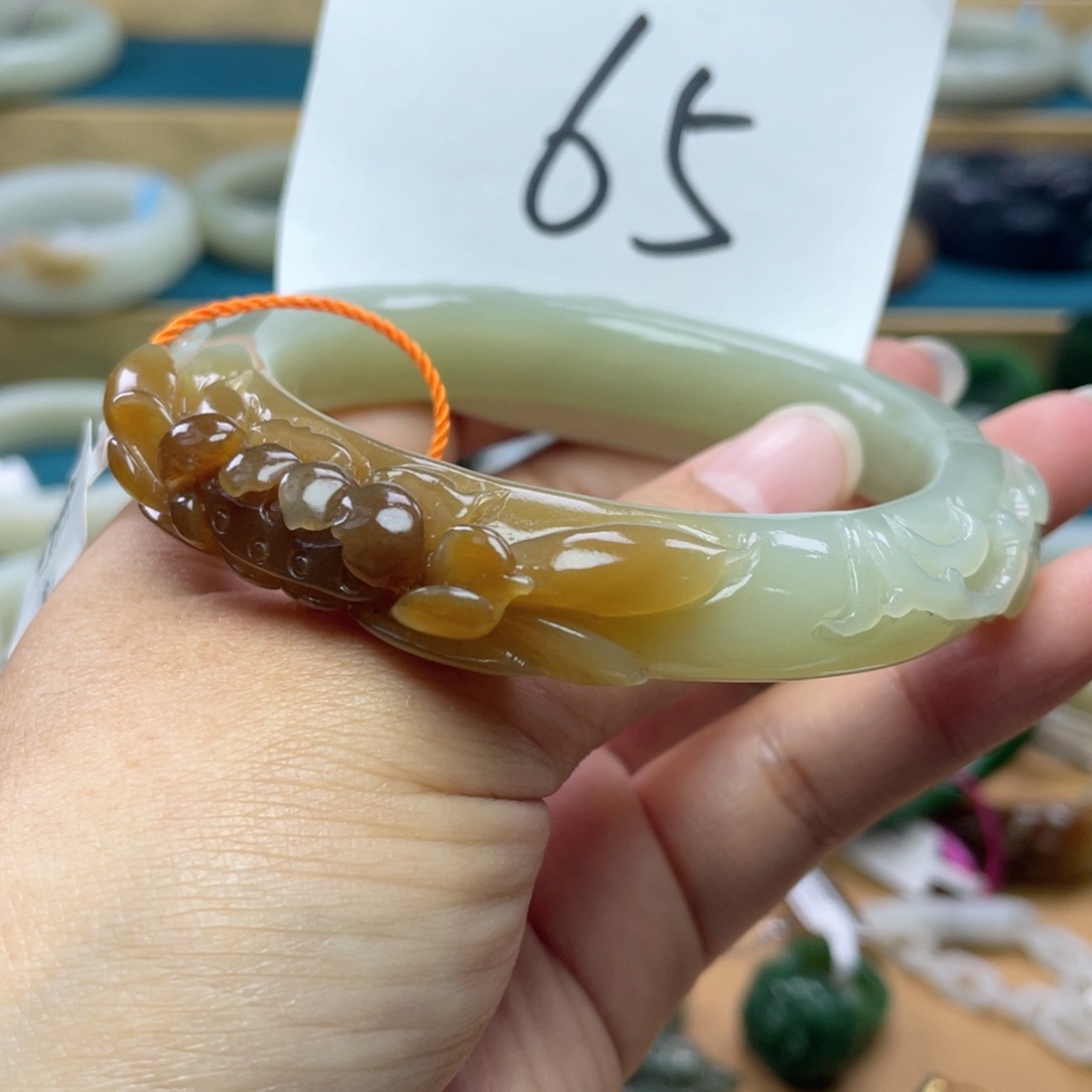 未镶嵌手镯和田玉圈口61