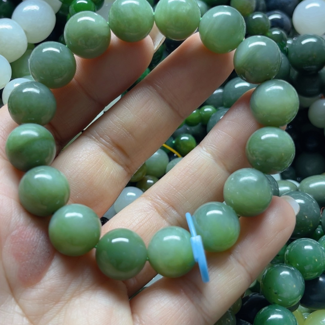 和田玉手链未镶嵌