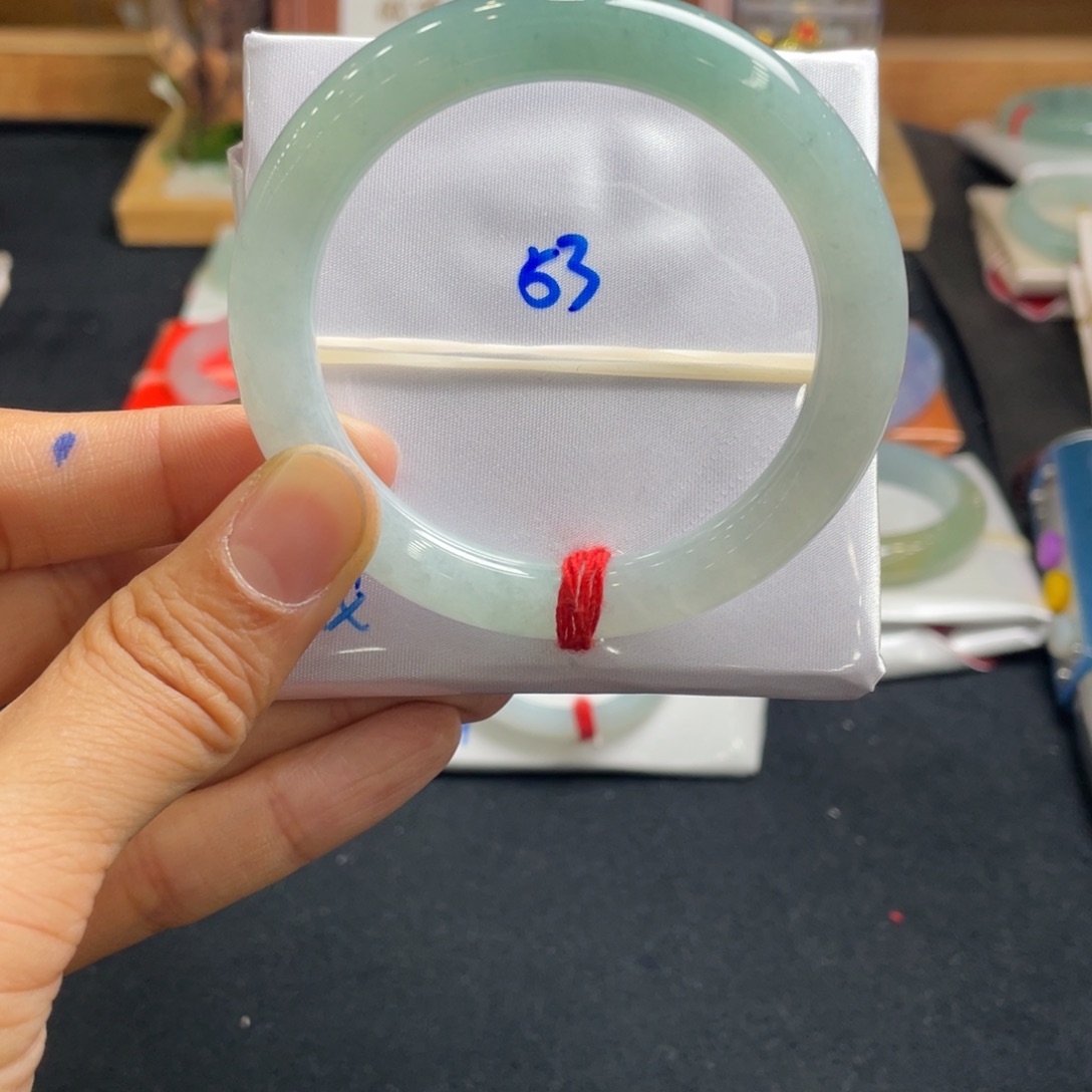 翡翠手镯未镶嵌53天然翡翠A货