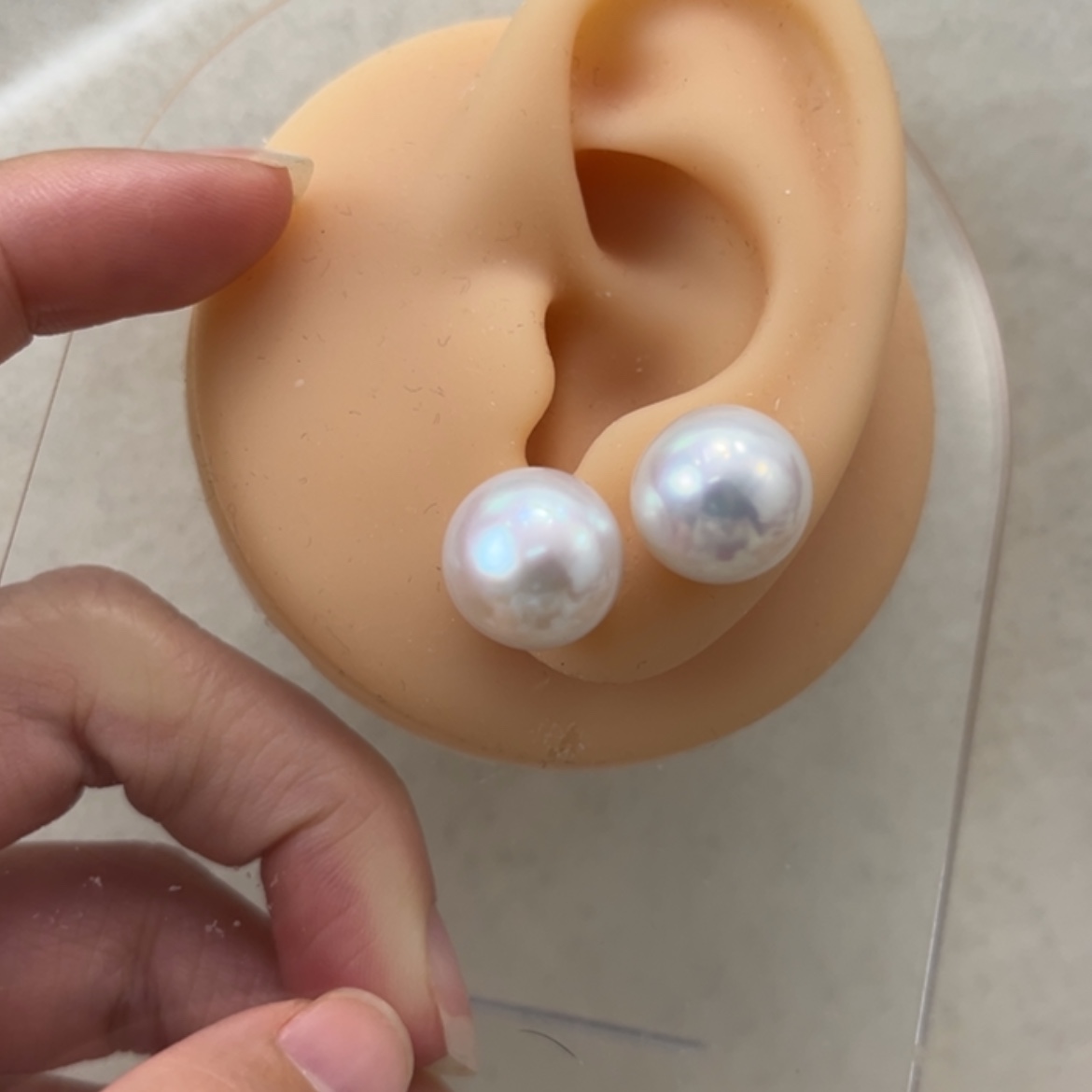 【闪购商品】淡水珍珠耳饰未镶嵌