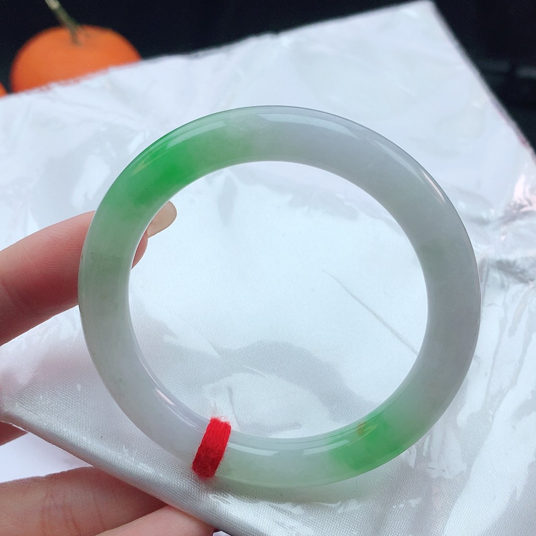 翡翠手镯未镶嵌53圆条882164