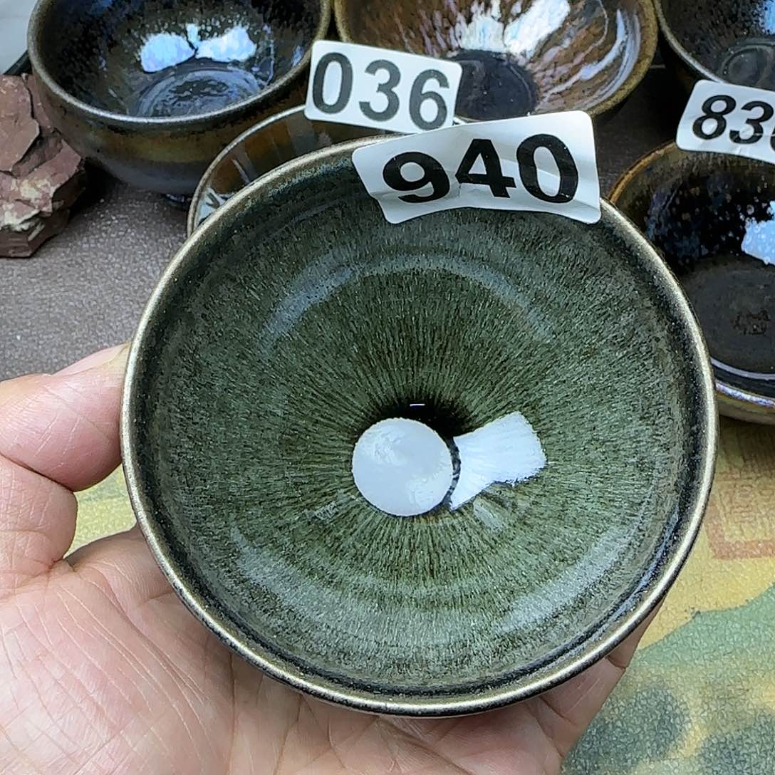 茶盏建盏杯主人杯龙窑柴烧