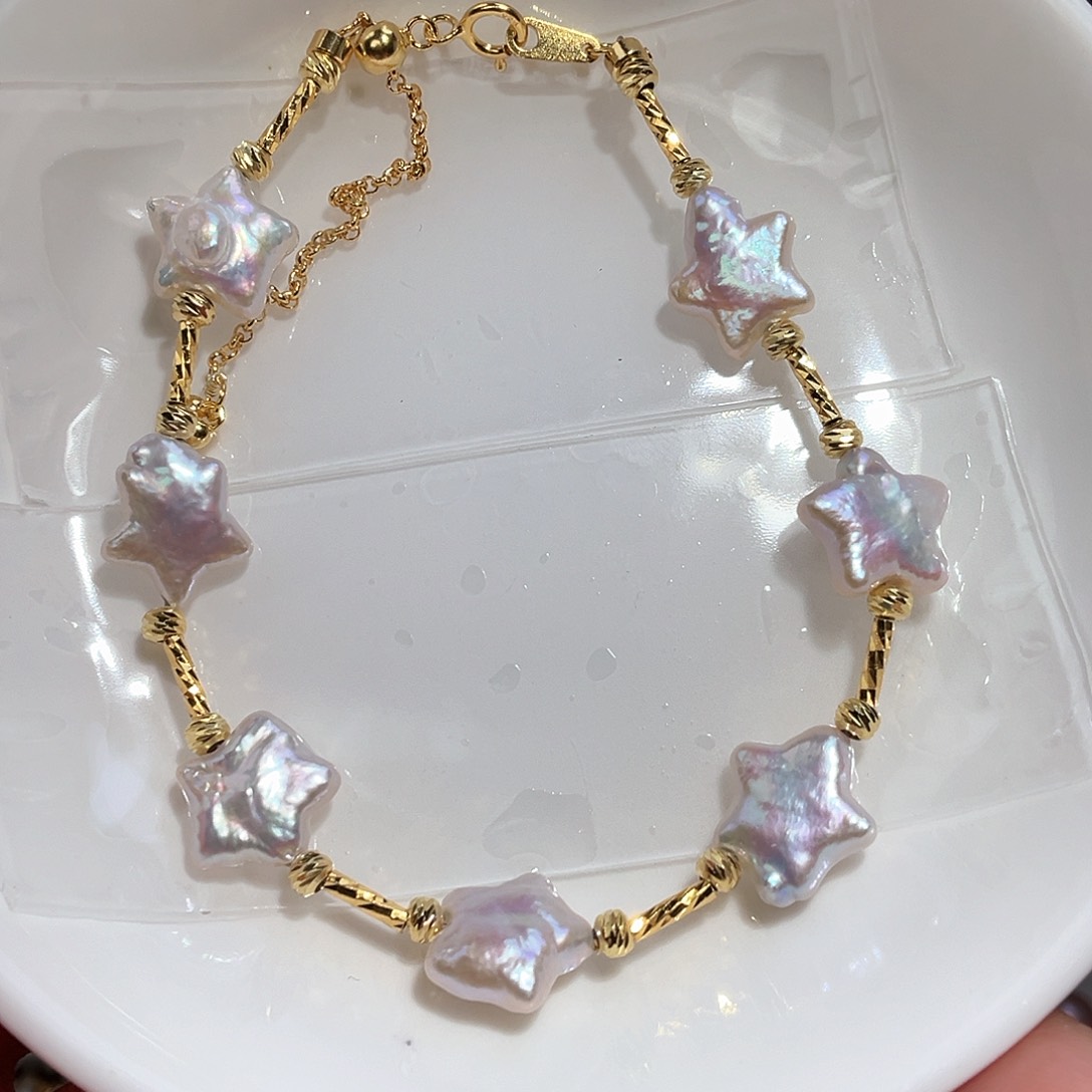 淡水珍珠手绳银S925镶嵌