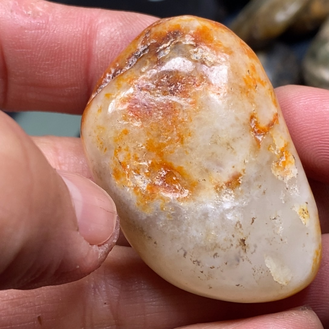 和田玉挂件铂Pt950镶嵌