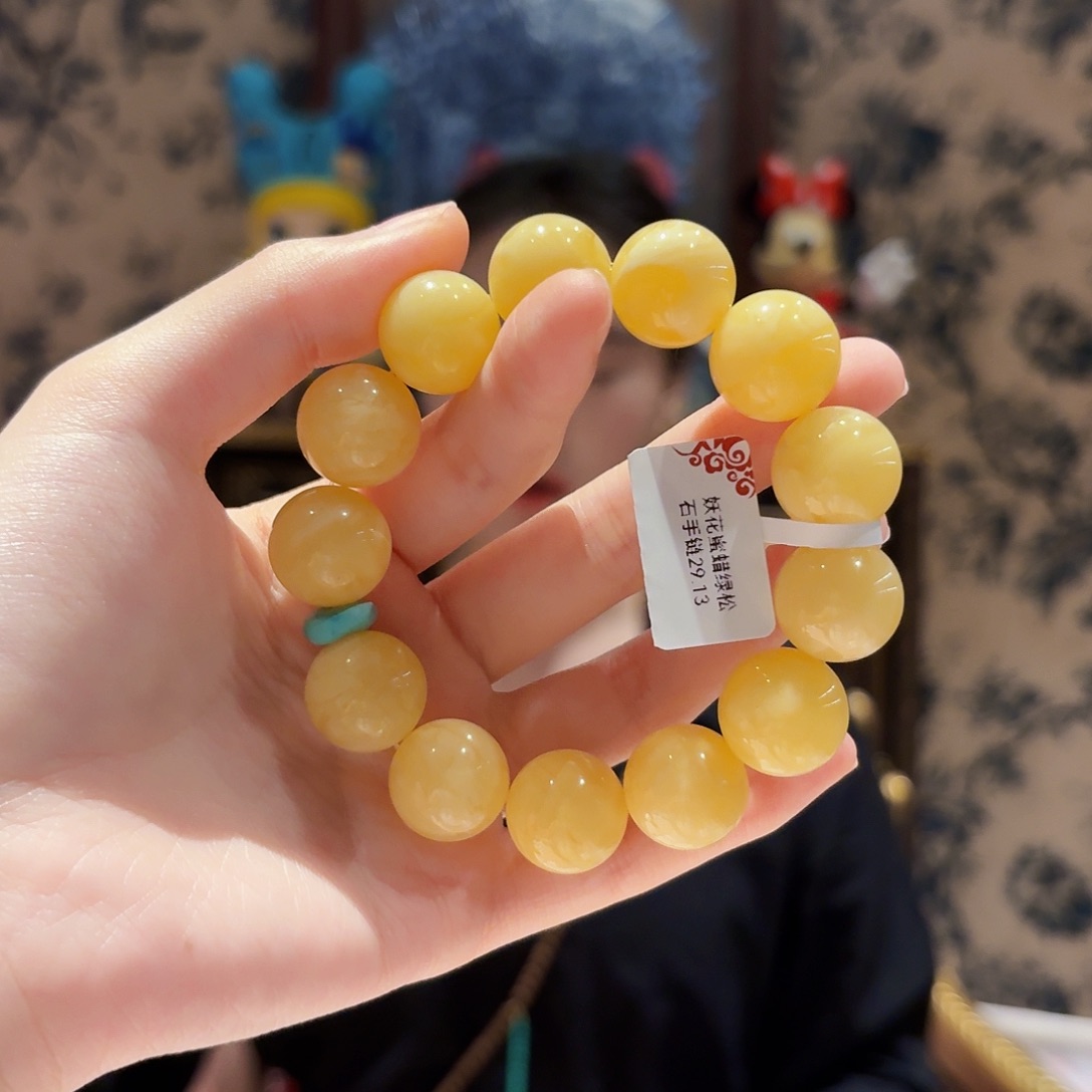 蜜蜡未镶嵌手链手串