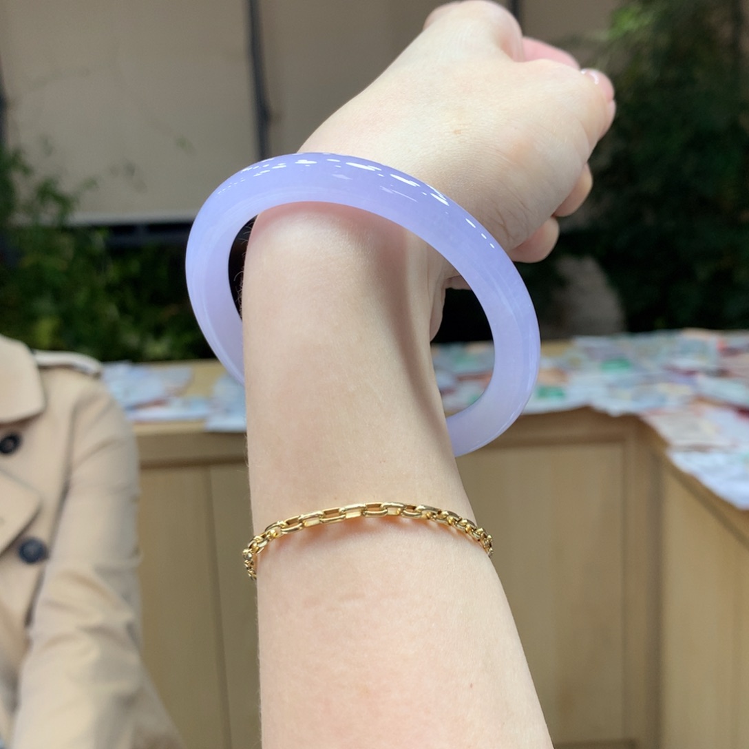 翡翠手镯未镶嵌N****y不退不换