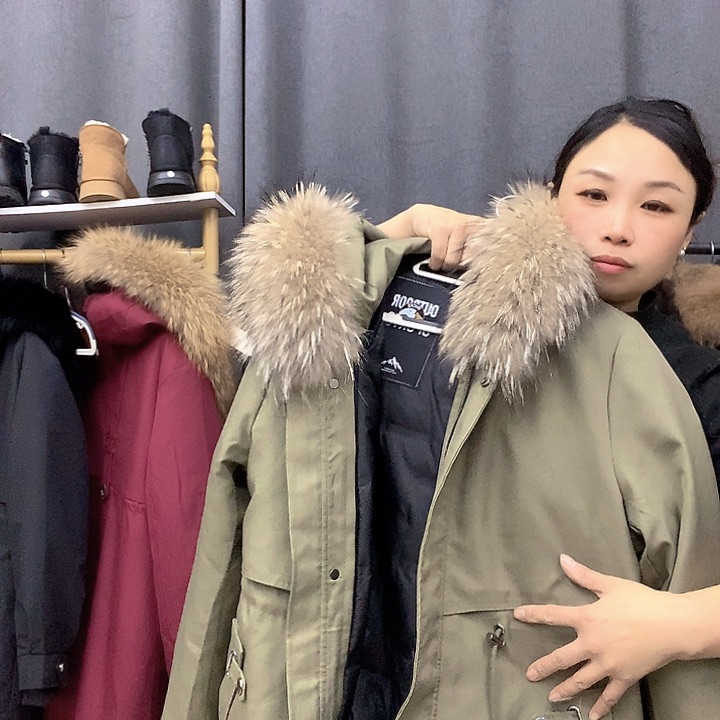 三醋酯纤维仙*绿色仙儿外套