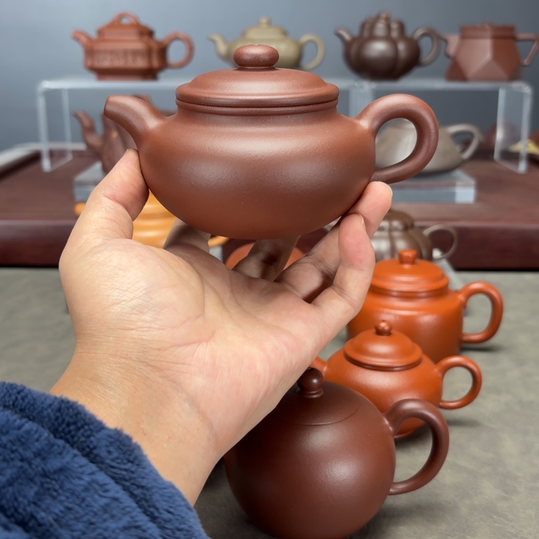 茶壶紫砂仿古260CC底槽清