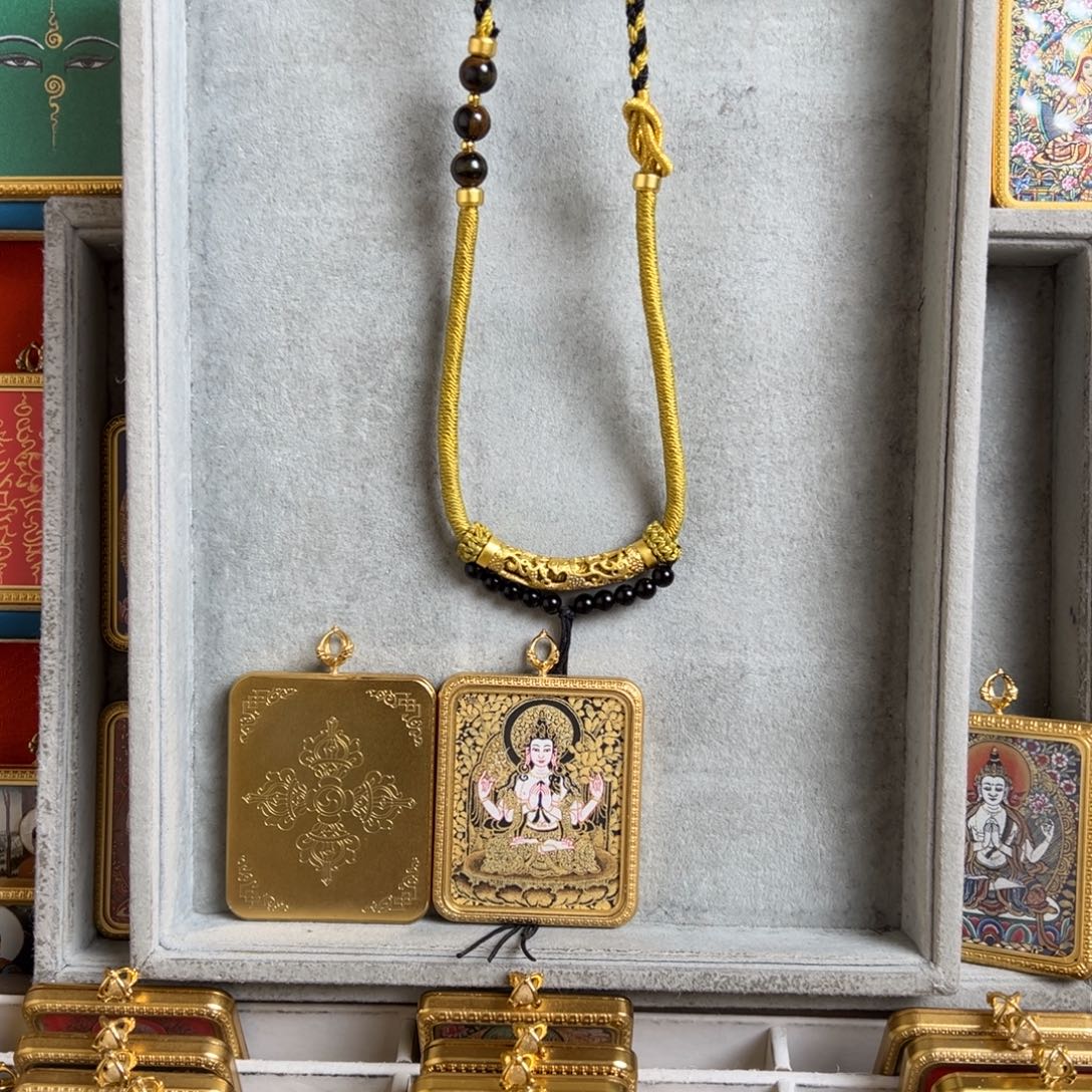 三***几吊坠单面 四臂 定制