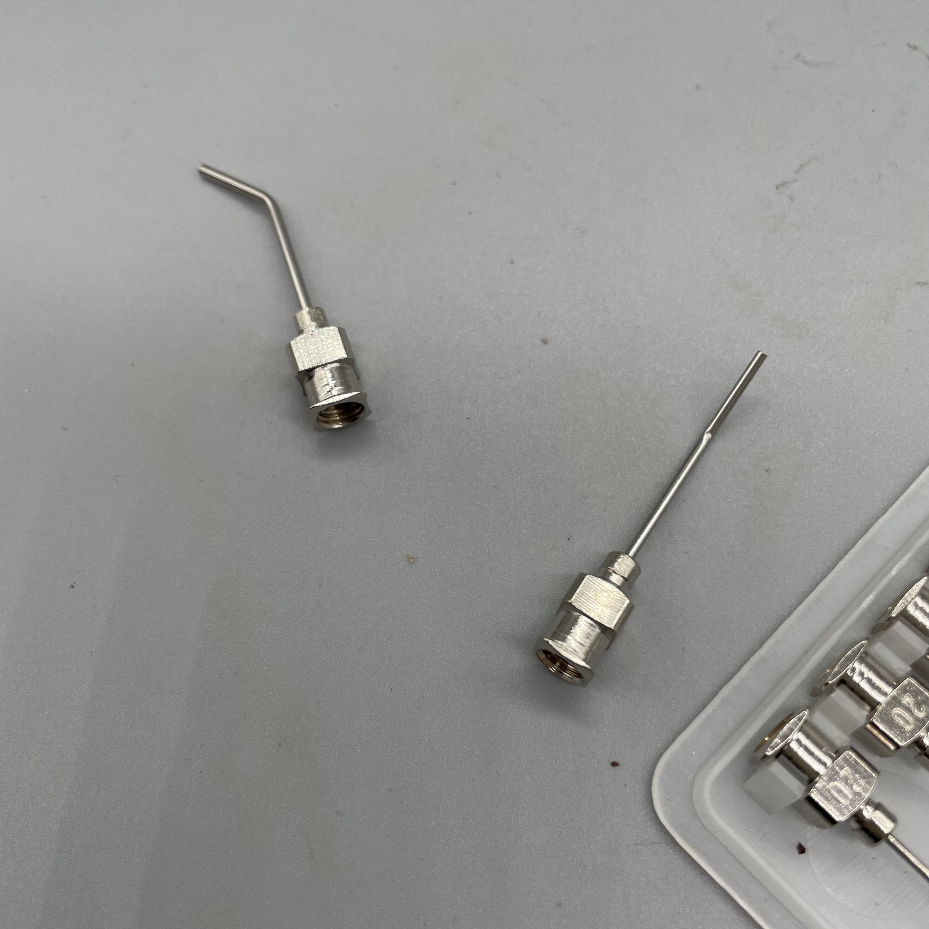 滴胶针头点焊针头内有丝套20号针头