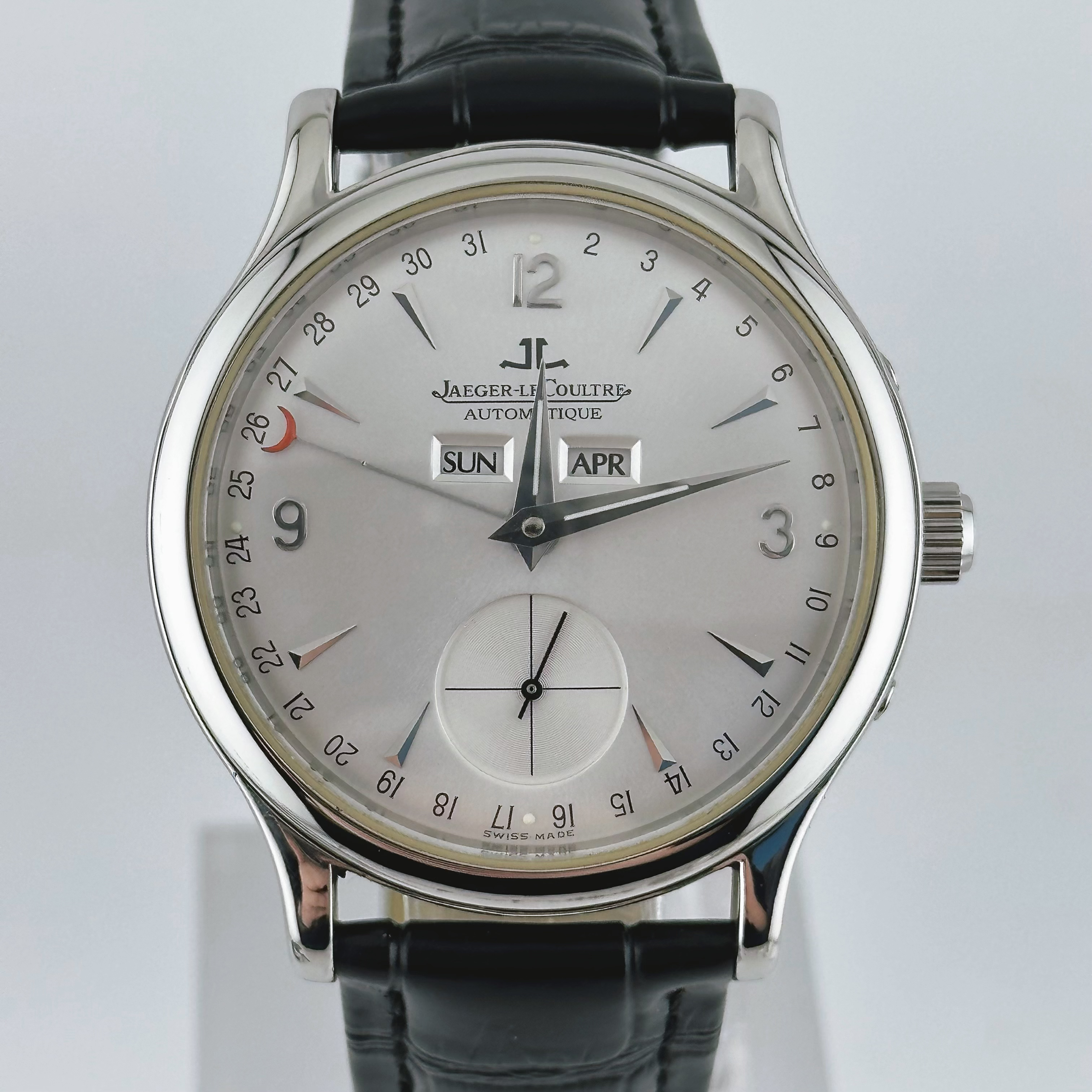 95新 Jaeger-LeCoultre/积家 37mm/大师系列/自动机械男士腕表
