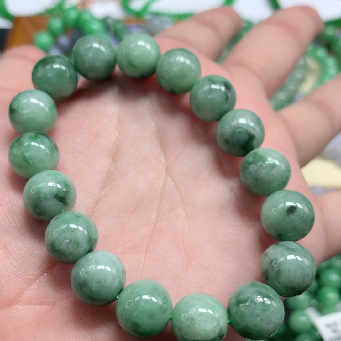 未镶嵌手链翡翠翡翠