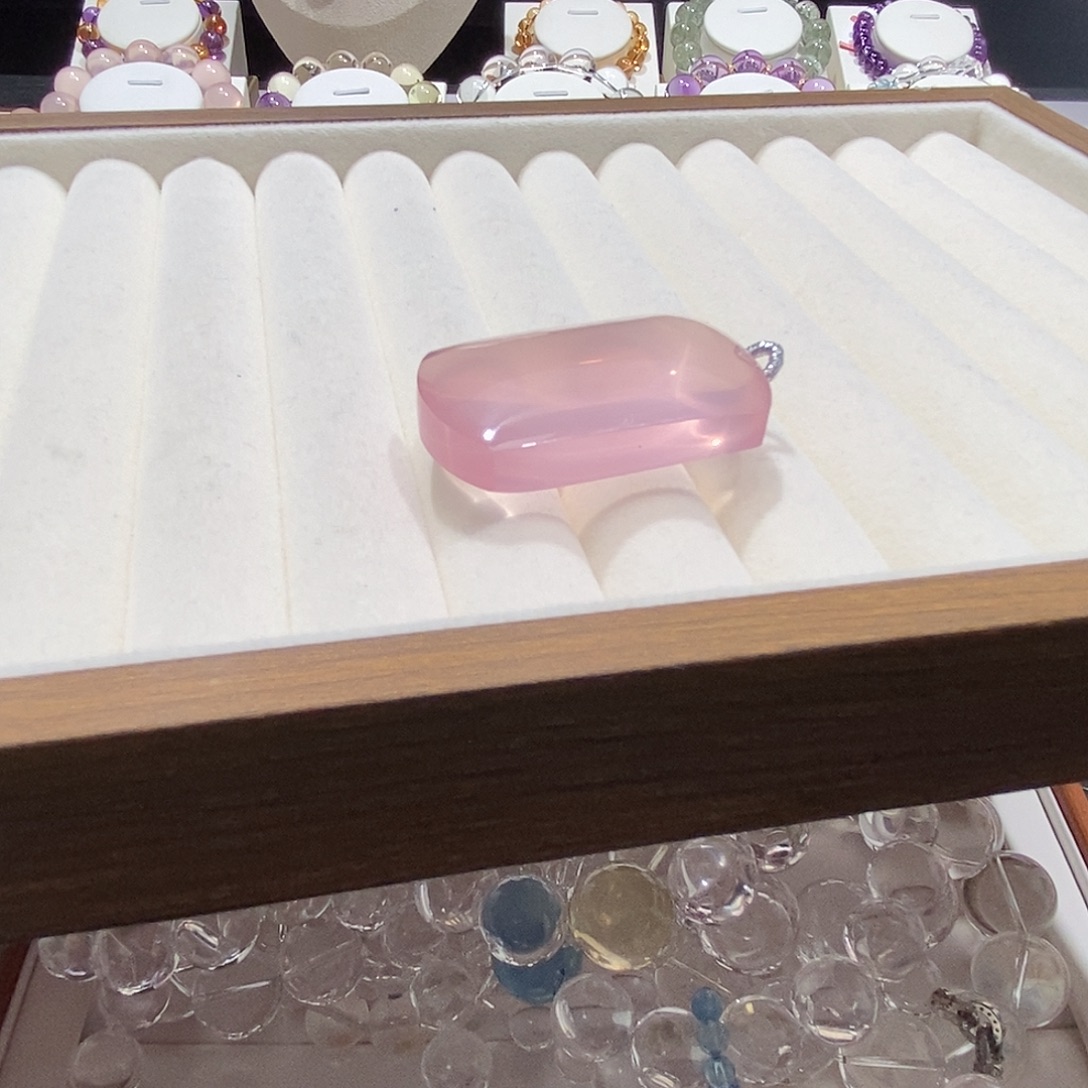 未镶嵌手链水晶定制无事牌