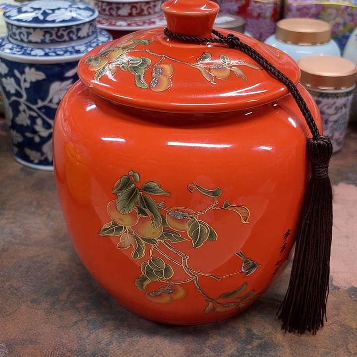 陶瓷罐茶叶罐密封罐储物罐