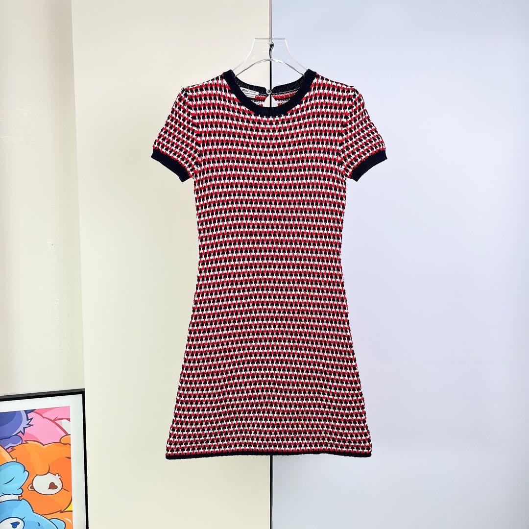 95新 MIU MIU/缪缪 连衣裙/38码/Xspa6667