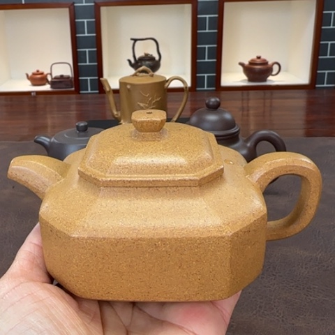 紫砂茶壶A*海景舟八方
