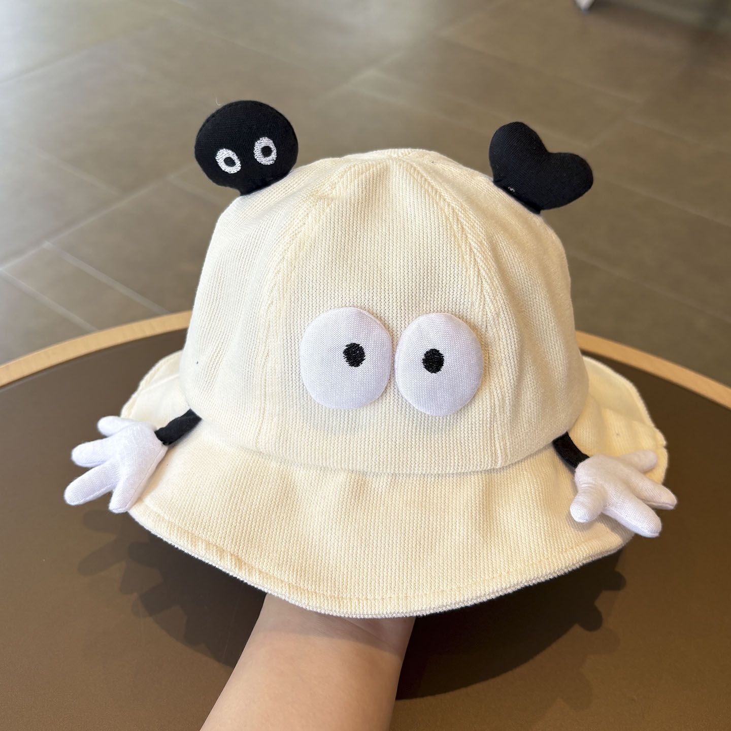 宝宝帽子可爱个性秋冬季婴儿盆帽遮阳春秋款婴幼儿童男女宝渔夫帽