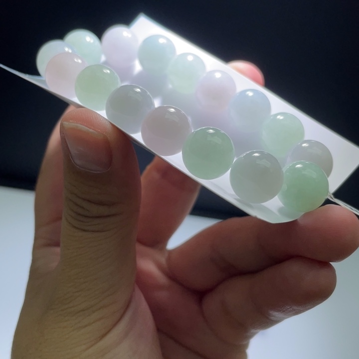 定制翡翠未镶嵌翡翠卡12+