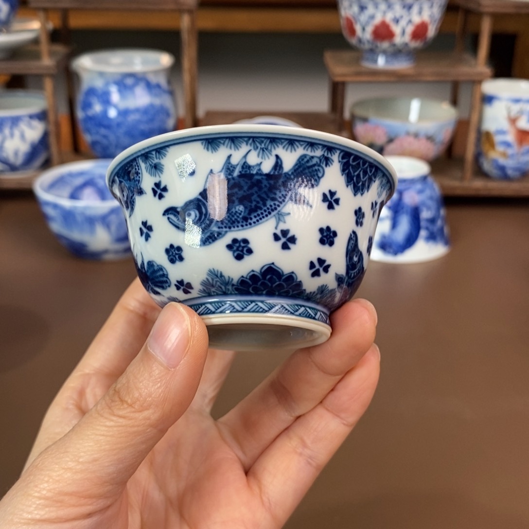景德镇陶瓷手工手绘