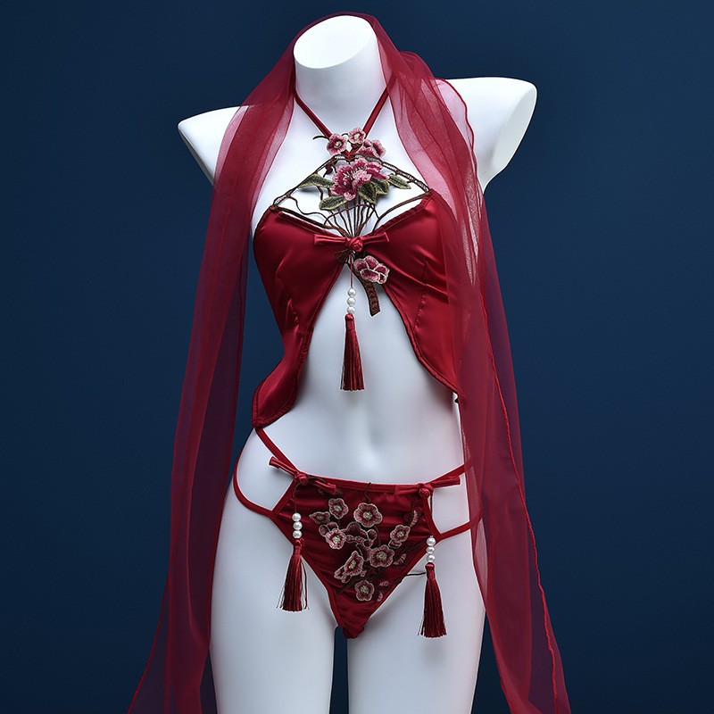 夜喵舍牡丹性感衣服