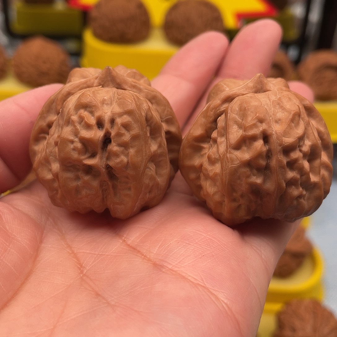 吊坠文玩核桃三角蛙38