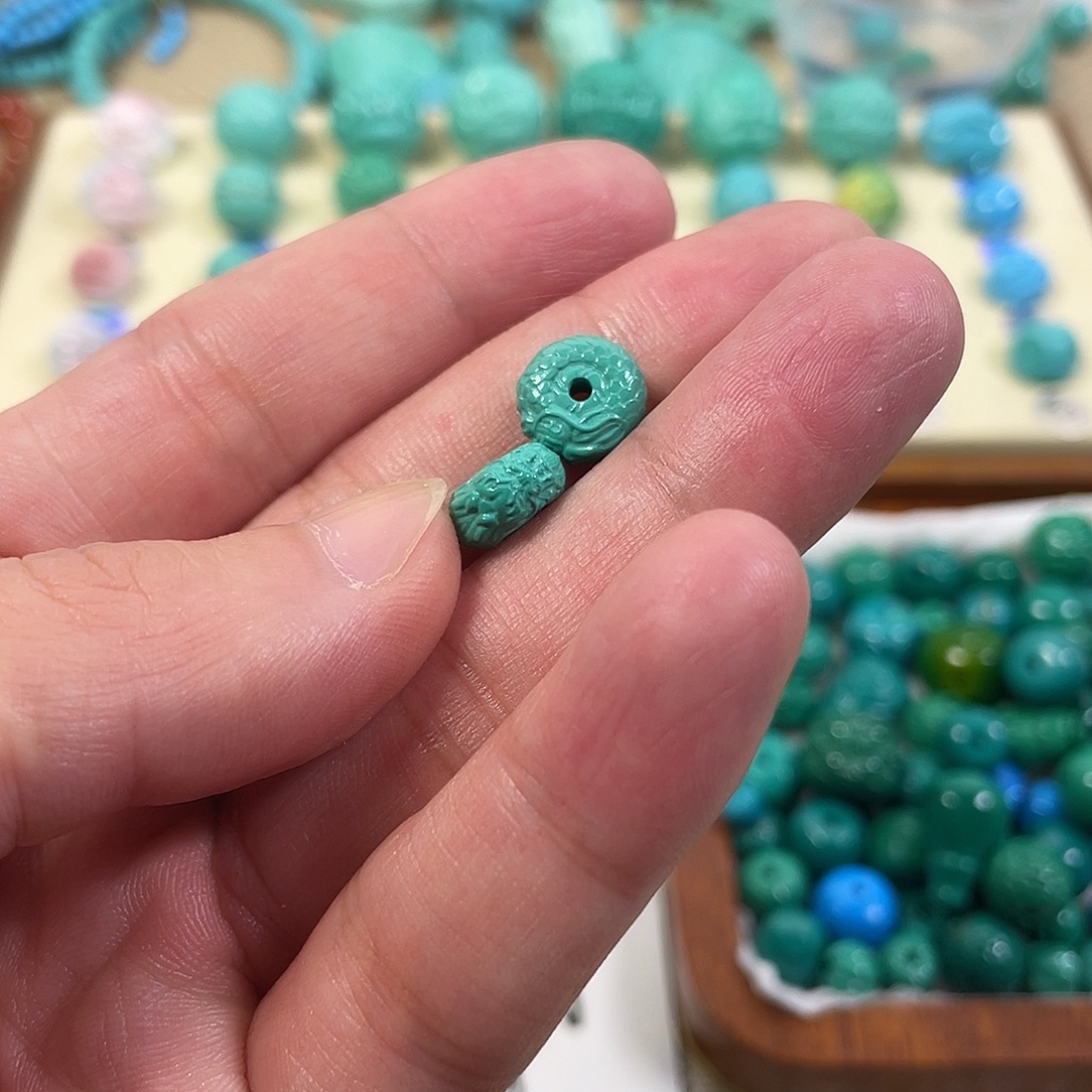 手工雕刻配饰配珠尺寸10