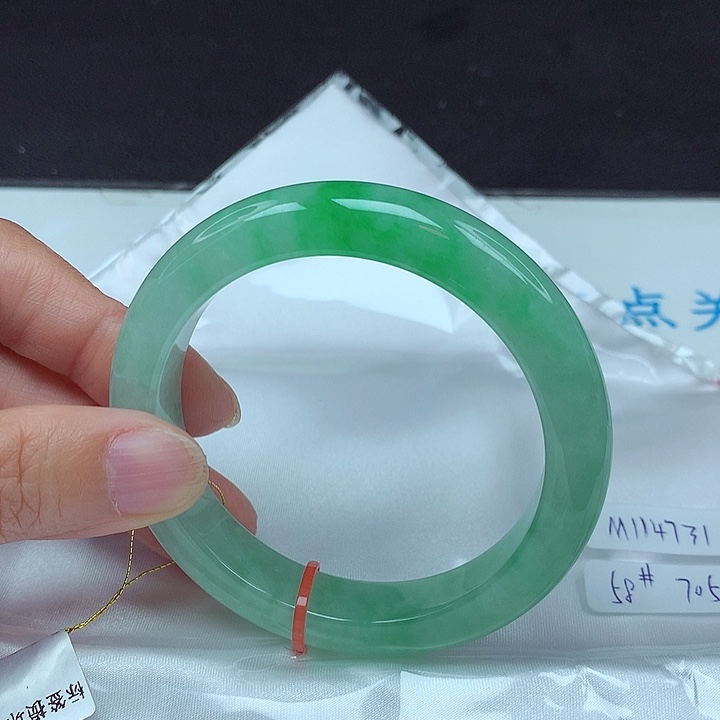 未镶嵌手镯翡翠58圈4731