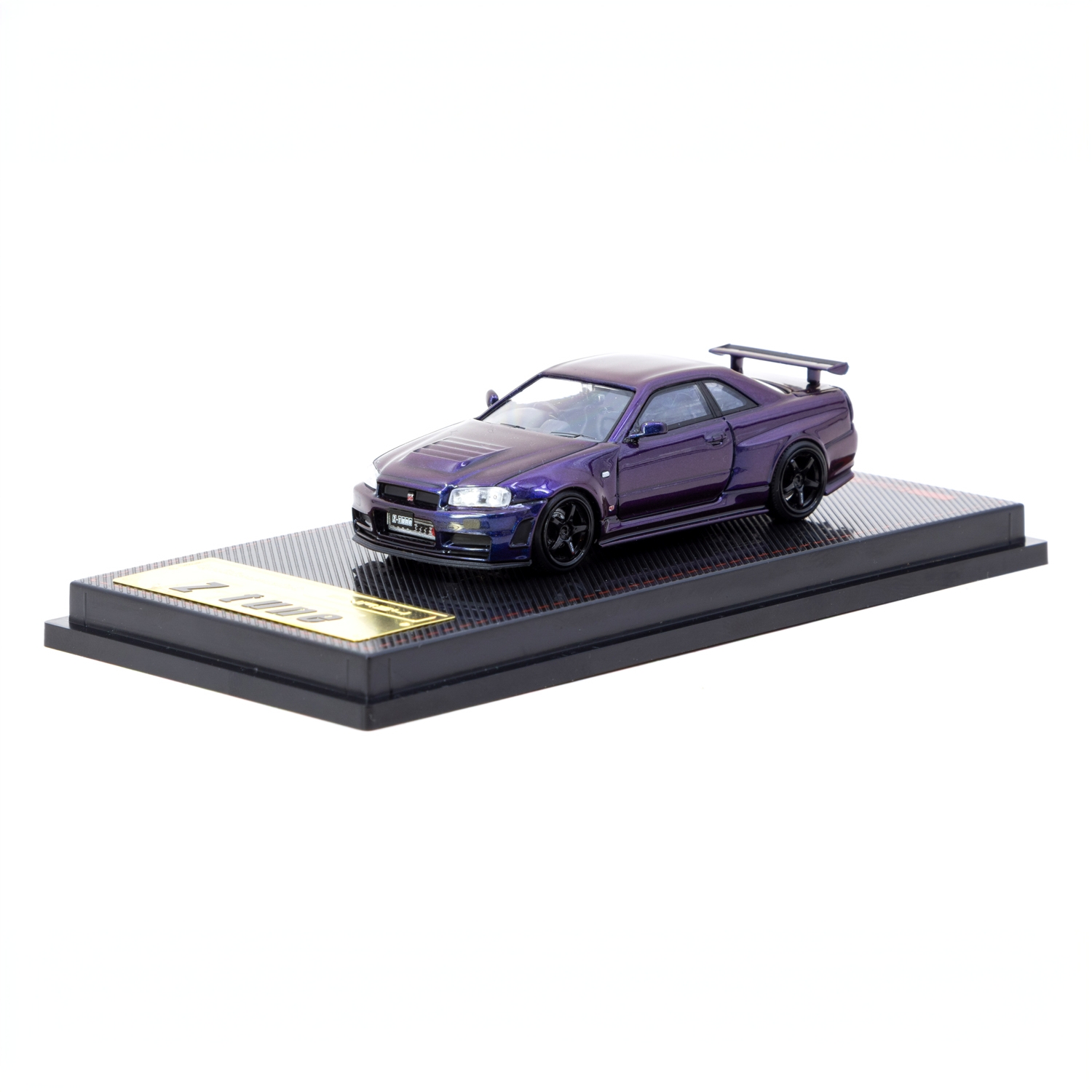 现货 IG+TW 1:64 Nismo R34 GT-R Z-tune 金属紫 IG3839