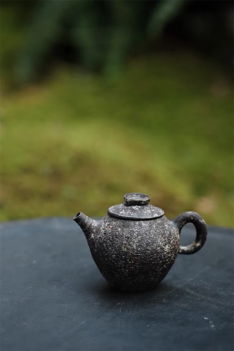 松风舍 赤贫系列陶泥泡茶壶 主泡器可养包浆古拙质朴