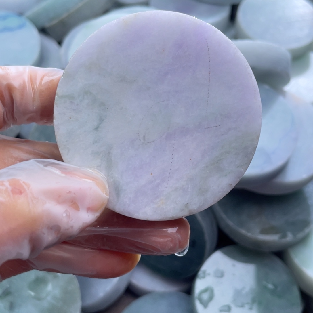 翡翠裸石天然A货翡翠