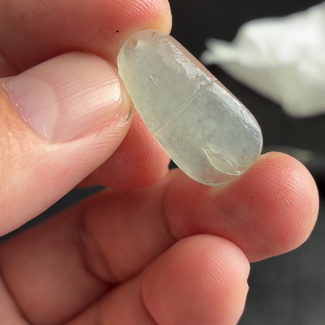 定制翡翠未镶嵌翡翠竹节