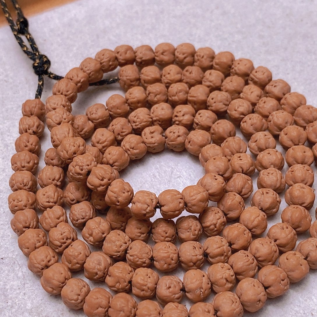 錢***貫手串金刚菩提收藏级小佛手108颗