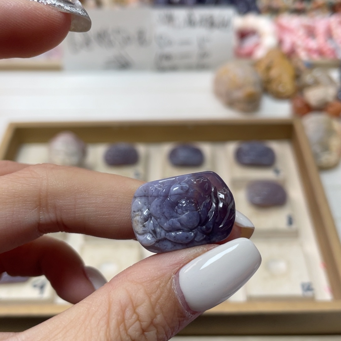 未镶嵌手链硅化玉乌****呀031