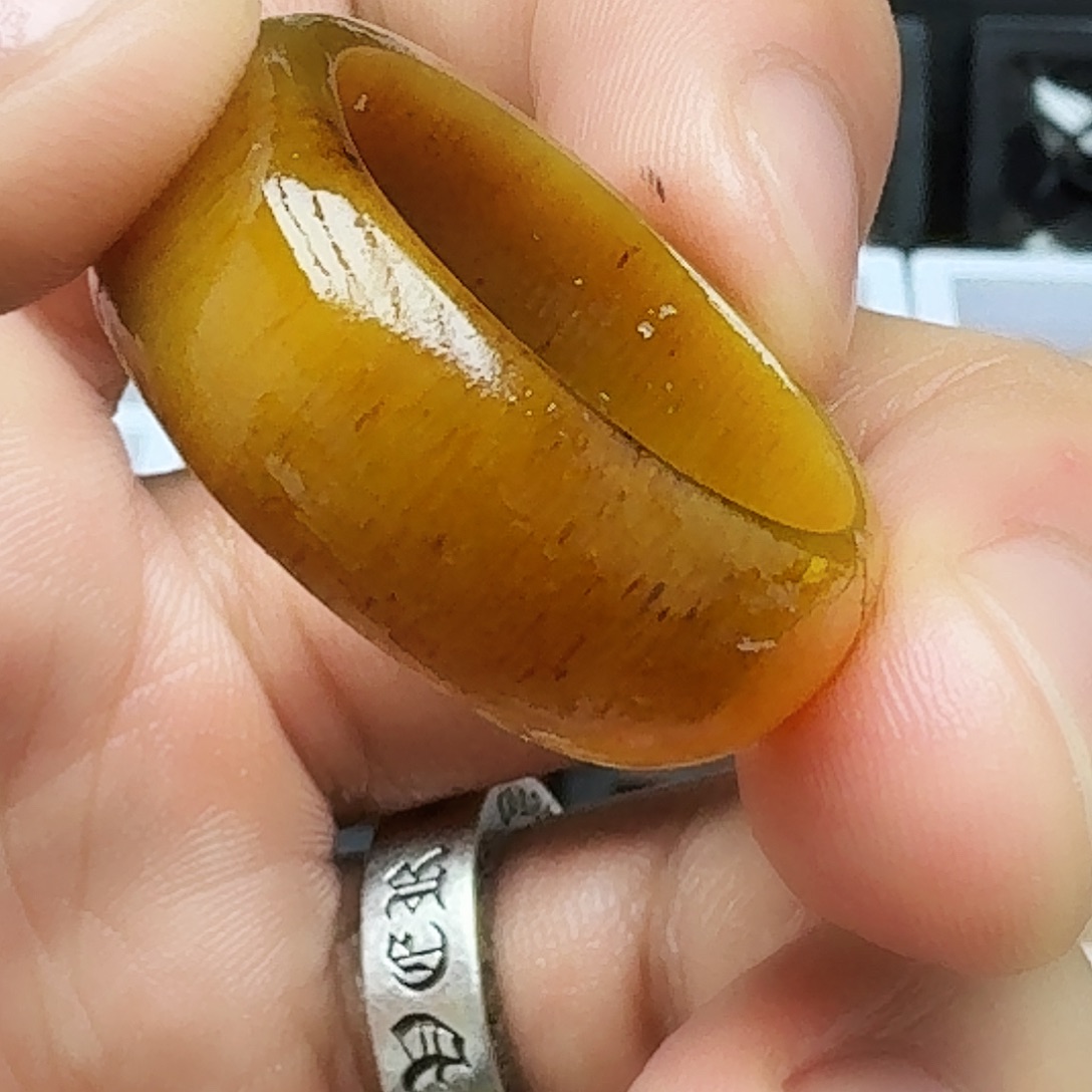 张***甲一个戒指老料内径23