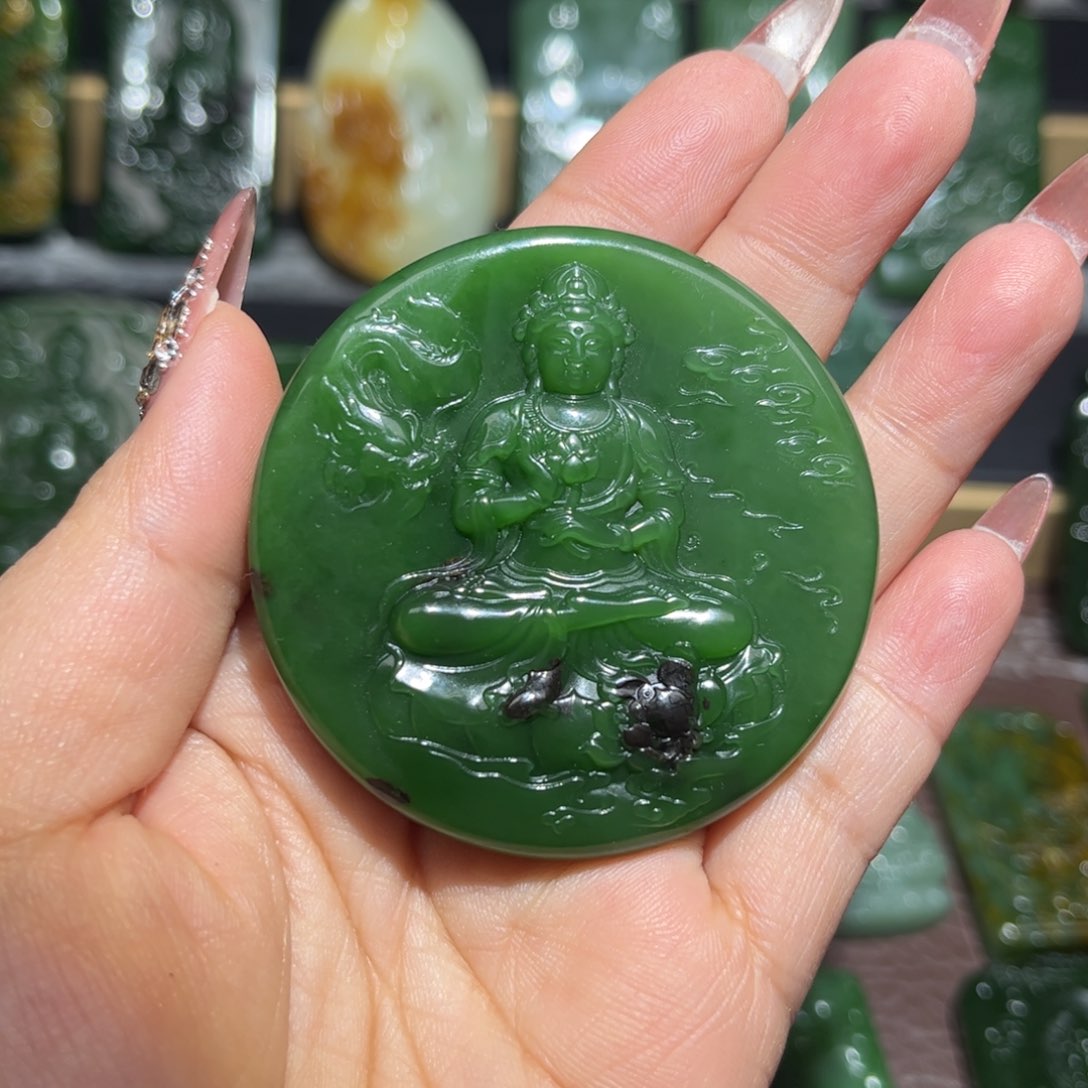 和田玉挂件未镶嵌