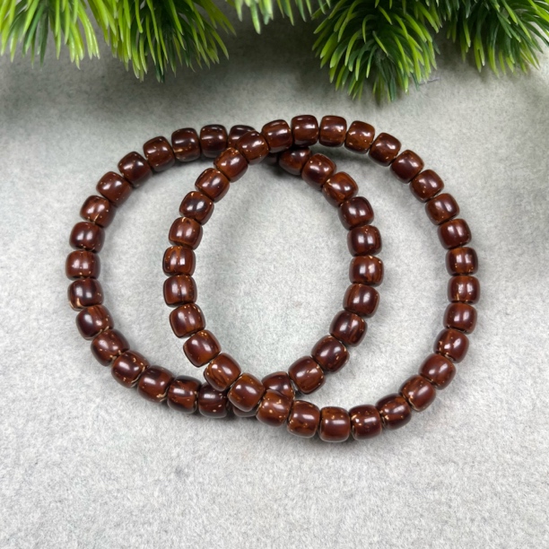 紫金鼠实心鼠红皮老型单圈手串高油高密 手串单圈 文玩好物 