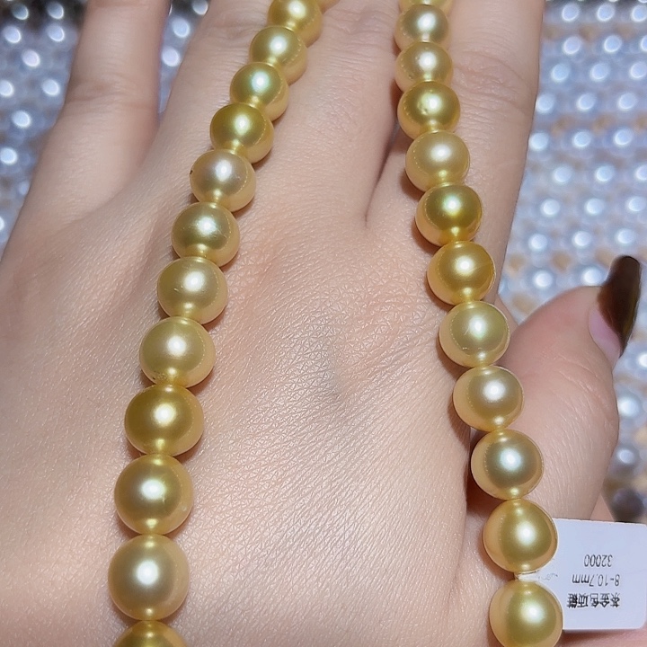 海水珍珠颈饰未镶嵌8-10.7