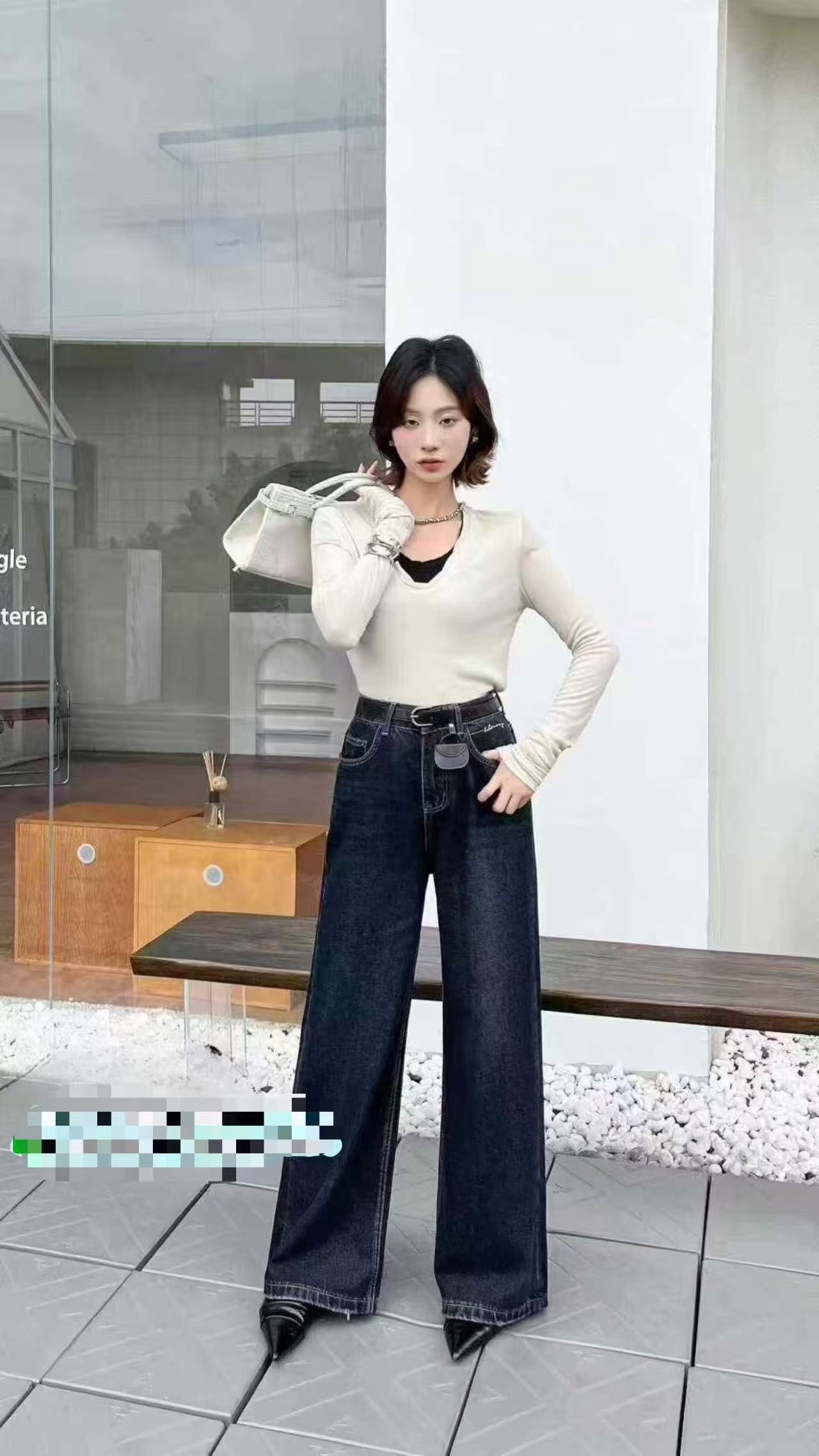 2025年度爆款抓毛阔腿裤【923】